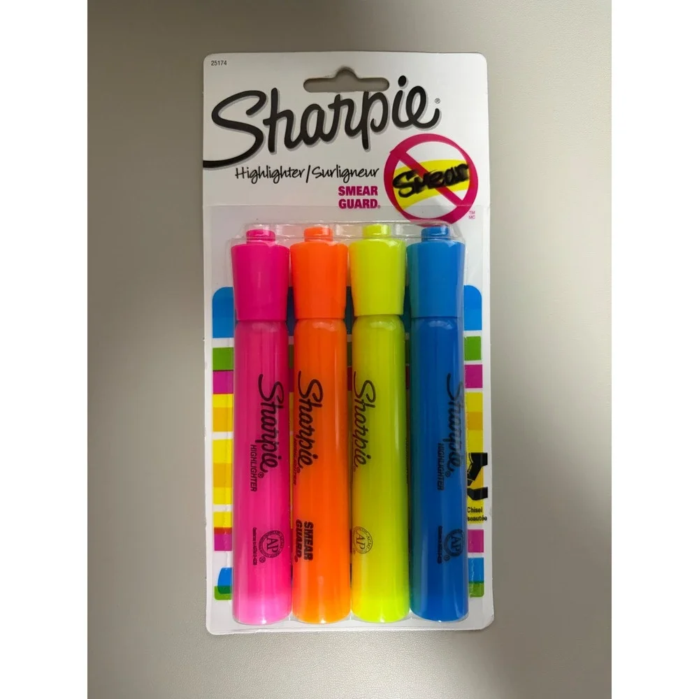 Sharpie tank highlighters